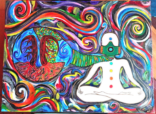 Respire 60x80 cm Acrylique/huile